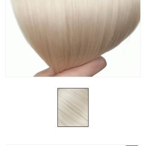 22 inch white blonde bellame hair extentions